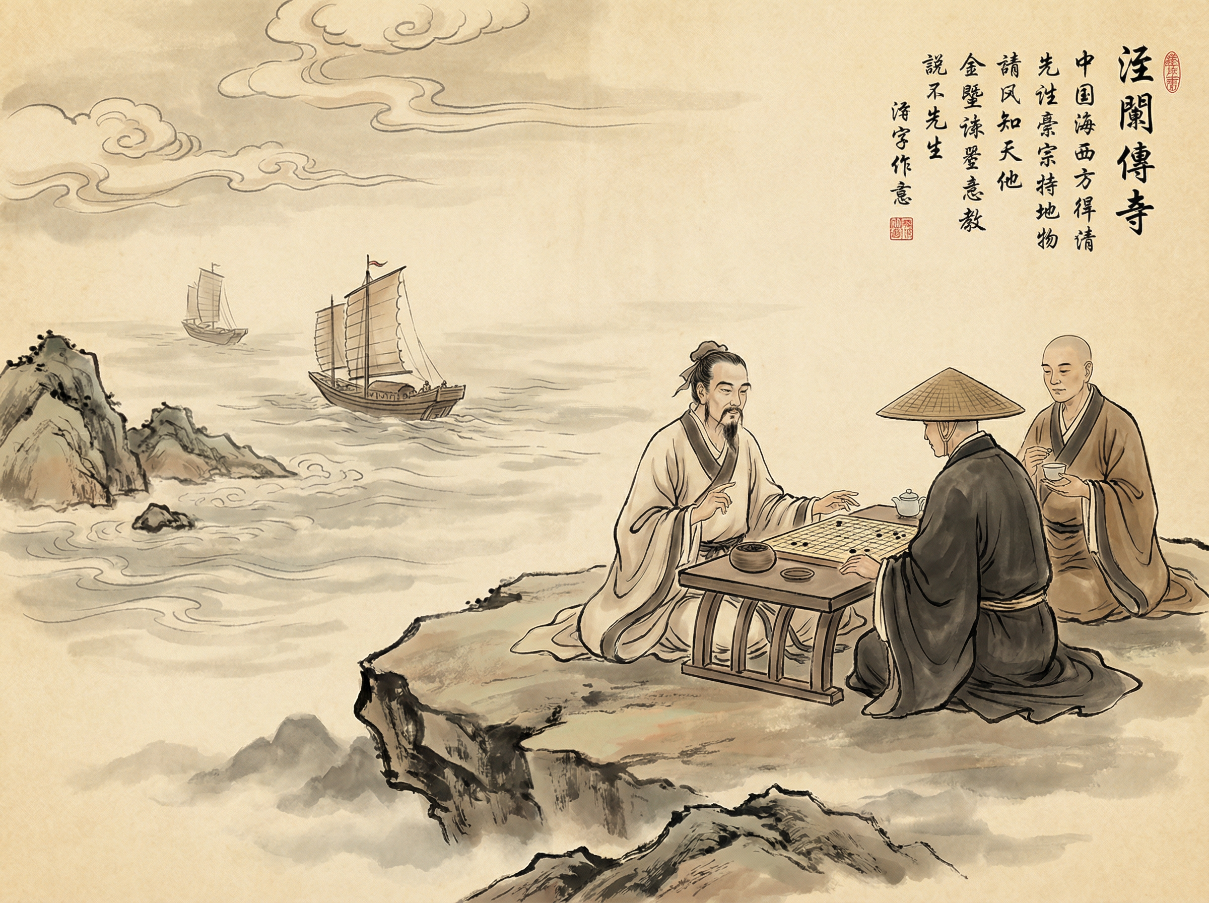 开元棋牌 - 围棋的东传与日本棋道的发展